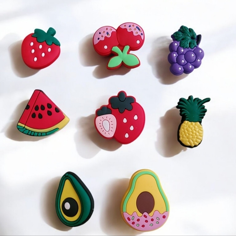 Fruit Croc Charms